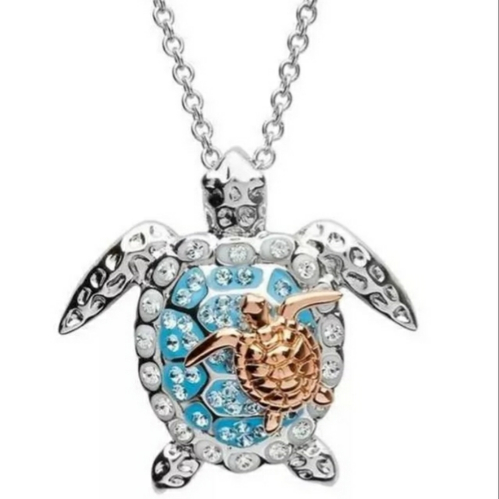 Girls Turtle Neckl, mama & baby, New